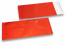 Rote Folienkuverts matt metallic farbig - 110 x 220 mm | PIT Packaging.at | Briefumschlaegebestellen