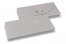 Geschenkkuverts Herz-Verschluss - Silbergrau | PIT Packaging.at | Briefumschlaegebestellen