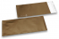 Goldene Folienkuverts matt metallic farbig - 110 x 220 mm | PIT Packaging.at | Briefumschlaegebestellen