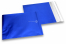 Dunkelblaue Folienkuverts matt metallic farbig - 165 x 165 mm | PIT Packaging.at | Briefumschlaegebestellen