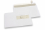 Laserdrucker Kuverts, 162 x 229 mm (C5), Fenster rechts 40 x 110 mm, Fensterposition 15 mm von rechts und 72 mm von unten, Gewicht pro Stück ca. 7 Gr. | PIT Packaging.at | Briefumschlaegebestellen