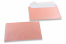 Kuverts in babyrosa mit Perlmutteffekt - 114 x 162 mm | PIT Packaging.at | Briefumschlaegebestellen