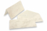 Marmor Kuvert (110 x 220 mm) und Karte (105 x 210 mm) - Marmor Braun, ohne Innenfutter | PIT Packaging.at | Briefumschlaegebestellen