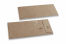 Kartonverpackung mit Kordelverschluss - 110 x 220 mm, braun-kraft | PIT Packaging.at | Briefumschlaegebestellen
