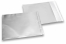 Silberne Folienkuverts matt metallic farbig - 165 x 165 mm | PIT Packaging.at | Briefumschlaegebestellen