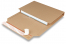 Buchverpackung - Verschließen Sie die Verpackung mit dem Klebestreifen - Braun | PIT Packaging.at | Briefumschlaegebestellen