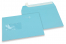 Himmelblau, Fensterkuverts farbig, 162 x 229 mm (A5), Fenster links, Fensterformat 45 x 90 mm, Fensterposition 20 mm von links / 60 mm von unten, Haftklebeverschluss, 120 gr farbiges Papier | PIT Packaging.at | Briefumschlaegebestellen