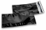 Schwarze  Metallic Folienkuverts - 114 x 229 mm | PIT Packaging.at | Briefumschlaegebestellen