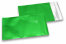 Grüne Folienkuverts matt metallic farbig - 114 x 162 mm | PIT Packaging.at | Briefumschlaegebestellen