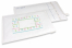 Weisse Luftpolstertaschen zu Ostern - Pastel-Farben | PIT Packaging.at | Briefumschlaegebestellen