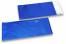 Dunkelblaue Folienkuverts matt metallic farbig - 110 x 220 mm | PIT Packaging.at | Briefumschlaegebestellen