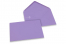 Farbige Kuverts für Glückwunschkarten - Violett, 125 x 175 mm | PIT Packaging.at | Briefumschlaegebestellen