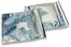 Silberne Holografisch Metallic Folienkuverts - 220 x 220 mm | PIT Packaging.at | Briefumschlaegebestellen