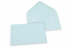 Farbige Kuverts  für Glückwunschkarten - Hellblau, 114 x 162 mm | PIT Packaging.at | Briefumschlaegebestellen