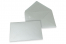Farbige Kuverts für Glückwunschkarten - Silber metallic, 114 x 162 mm | PIT Packaging.at | Briefumschlaegebestellen
