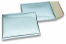Luftpolstertaschen metallic umweltfreundlich - Eisblau 180 x 250 mm | PIT Packaging.at | Briefumschlaegebestellen