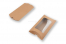 Geschenkverpackung Braun - 114 x 162 x 35 mm - mit Fenster 70 x 120 mm | PIT Packaging.at | Briefumschlaegebestellen