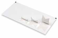 Längliche Verschlusssiegel für Laserdrucker | PIT Packaging.at | Briefumschlaegebestellen