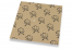 Bedrucktes fettdichtes Papier - Braun | PIT Packaging.at | Briefumschlaegebestellen
