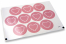 Liebe-Verschlusssiegel - rosa mit weißem Herz mit Blättern | PIT Packaging.at | Briefumschlaegebestellen