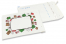 Weiße Weihnachts-Luftpolstertaschen - Geschenke | PIT Packaging.at | Briefumschlaegebestellen