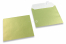 Limone Kuverts mit Perlmutteffekt - 155 x 155 mm | PIT Packaging.at | Briefumschlaegebestellen