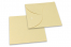 Pouchetten Geschenkkuverts - Champagner | PIT Packaging.at | Briefumschlaegebestellen