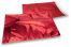 Rote Metallic Folienkuverts - 320 x 430 mm | PIT Packaging.at | Briefumschlaegebestellen
