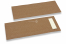 Bestecktasche Braun ohne Besteckschnitt + Weiß Papierserviette | PIT Packaging.at | Briefumschlaegebestellen