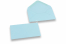 Farbige Mini - Kuverts Hellblau | PIT Packaging.at | Briefumschlaegebestellen