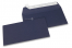 Farbige Kuverts Papier - Dunkelblau, 110 x 220 mm | PIT Packaging.at | Briefumschlaegebestellen