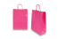 Tragetaschen aus Papier mit gedrehten Papierkordeln - pink, 260 x 120 x 350 mm, 90 Gramm | PIT Packaging.at | Briefumschlaegebestellen