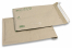 Braune Graspapier Luftpolstertaschen - 220 x 340 mm | PIT Packaging.at | Briefumschlaegebestellen