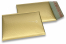 Luftpolstertaschen matt metallic umweltfreundlich - Gold 180 x 250 mm | PIT Packaging.at | Briefumschlaegebestellen