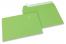 Farbige Kuverts Papier - Apfelgrün, 162 x 229 mm  | PIT Packaging.at | Briefumschlaegebestellen