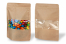 Standbodenbeutel Kraft mit Fenster - Braun, 200 x 300 x 100 mm, 1800 ml | PIT Packaging.at | Briefumschlaegebestellen
