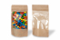 Standbodenbeutel aus Kraftpapier mit großem Fenster - 160 x 270 x 80 mm, 750 ml | PIT Packaging.at | Briefumschlaegebestellen