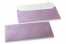 Flieder Kuverts mit Perlmutteffekt - 110 x 220 mm | PIT Packaging.at | Briefumschlaegebestellen