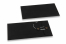 Kartonverpackung mit Kordelverschluss - 110 x 220 mm, schwarz | PIT Packaging.at | Briefumschlaegebestellen
