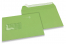 Apfelgrün, Fensterkuverts farbig, 162 x 229 mm (A5), Fenster links, Fensterformat 45 x 90 mm, Fensterposition 20 mm von links / 60 mm von unten, Haftklebeverschluss, 120 gr farbiges Papier | PIT Packaging.at | Briefumschlaegebestellen