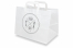 Papiertüten take away - Weiß + Snacks | PIT Packaging.at | Briefumschlaegebestellen