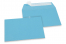 Farbige Kuverts Papier - Himmelblau, 114 x 162 mm | PIT Packaging.at | Briefumschlaegebestellen