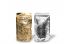 Metallic transparente Standbodenbeutel - Gold metallic, 130 x 225 x 70 mm - 500 ml | PIT Packaging.at | Briefumschlaegebestellen