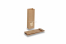 Blockbodenbeutel aus Kraftpapier Braun - 70 x 40 x 205 mm mit Fenster, 100 ml | PIT Packaging.at | Briefumschlaegebestellen
