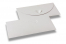 Geschenkkuverts Herz-Verschluss - Weiss | PIT Packaging.at | Briefumschlaegebestellen