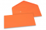 Farbige Kuverts  für Glückwunschkarten  - Orange, 110 x 220 mm | PIT Packaging.at | Briefumschlaegebestellen