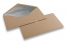 Kuverts aus Kraftpapier mit Innenfutter - 110 x 220 mm (EA 5/6) Silber | PIT Packaging.at | Briefumschlaegebestellen