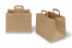 Tragetaschen aus Papier mit flachen Trageriemen - braun, 317 x 218 x 245 mm | PIT Packaging.at | Briefumschlaegebestellen