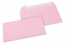 Farbige Kuverts Papier - Hellrosa, 110 x 220 mm | PIT Packaging.at | Briefumschlaegebestellen