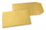 Farbigen Flachbeutel - Gold, 85 x 125 mm | PIT Packaging.at | Briefumschlaegebestellen